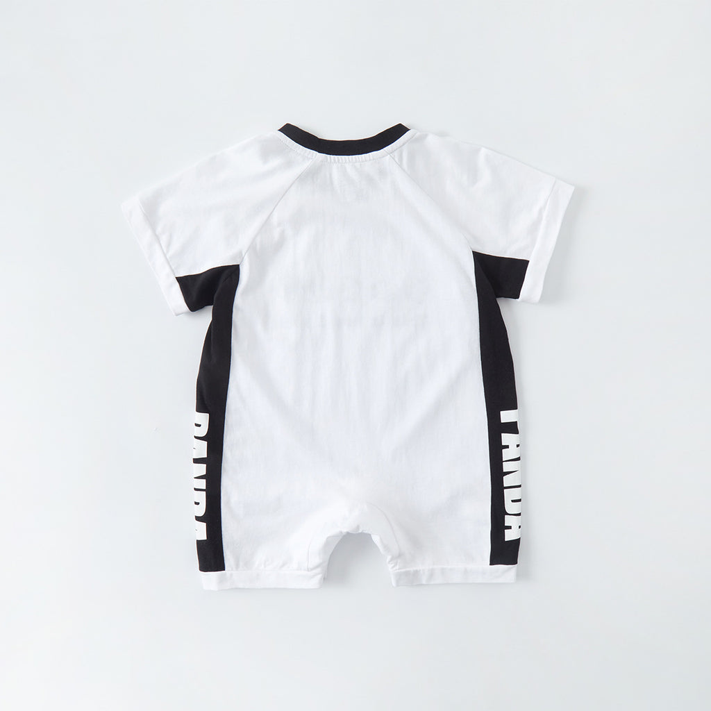 Baby Panda 'This Is How I Roll' Romper