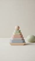 Pastel Wooden Stacking Toy